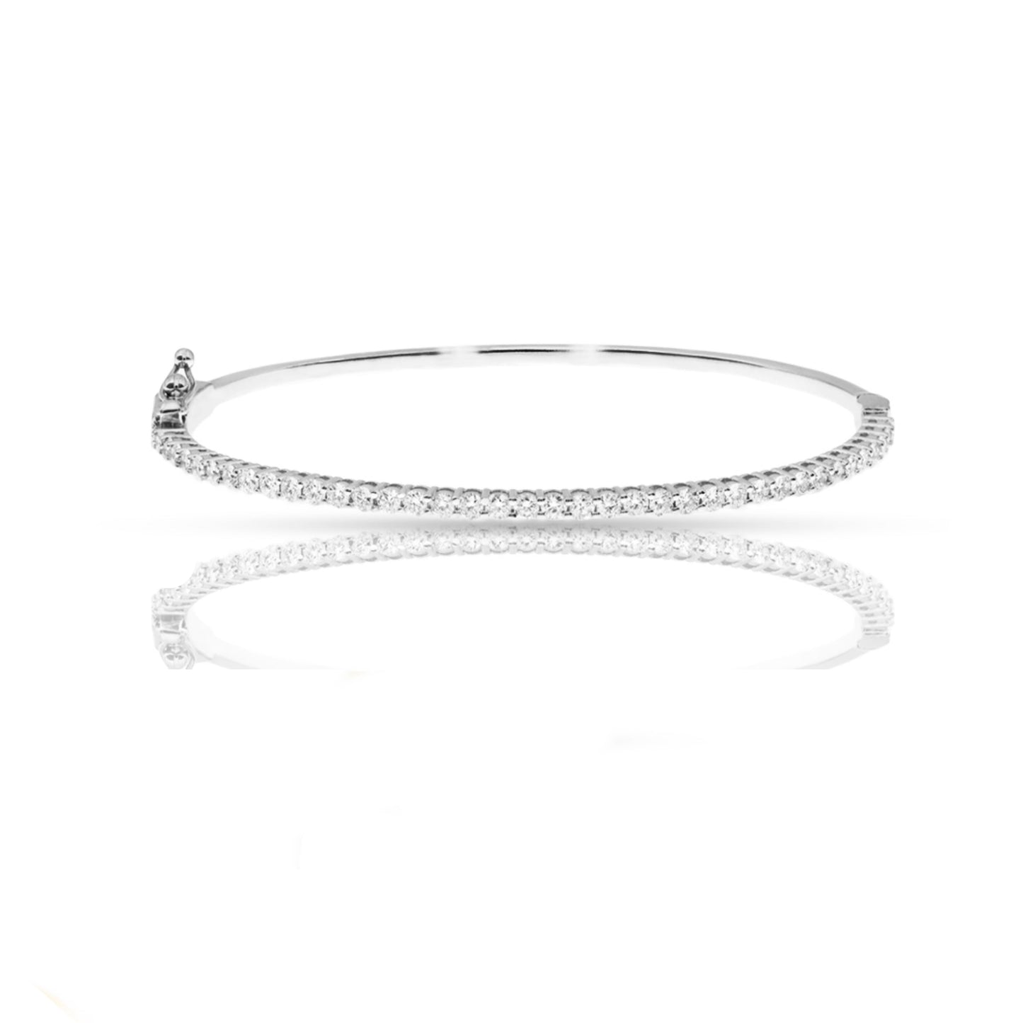 Diamond Bangle Bracelet – Eclipse Harmony | Nocturne