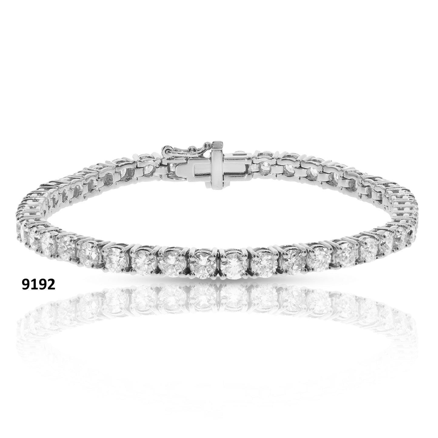 Diamond Tennis Bracelet – Celestial Cascade