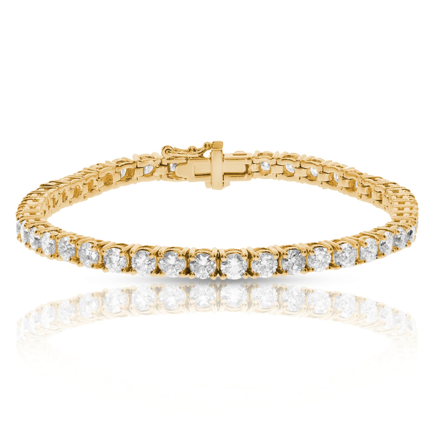 Gold Bangle Bracelet with Round Diamonds – Halo of Serenity | Bangle Bracelets