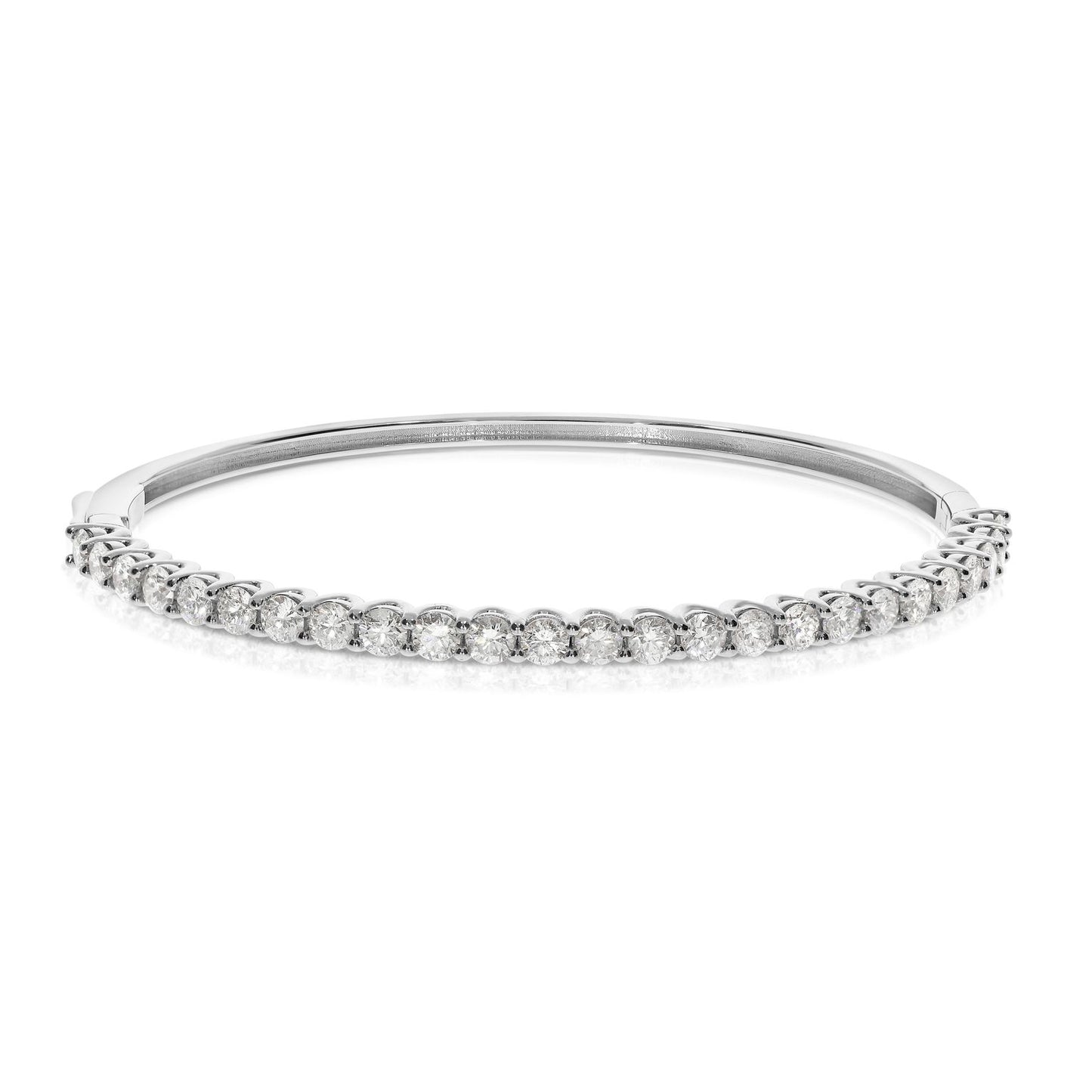 Diamond Bangle Bracelet – Elysian Circles |