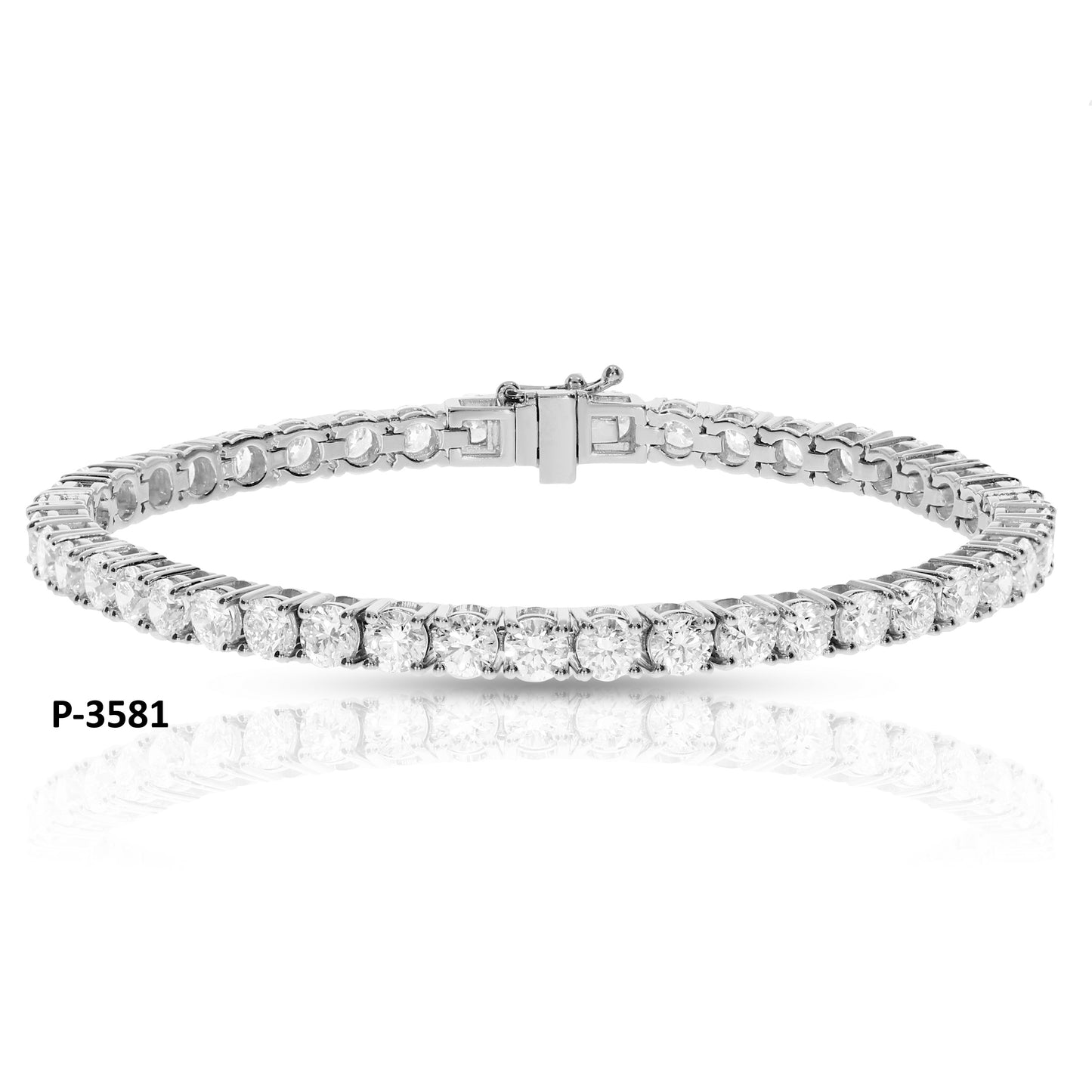 Diamond Tennis Bracelet – “Lunar Radiance”