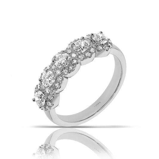 Round Diamond Eternity Ring – Circle of Luminescence | Eternity Rings