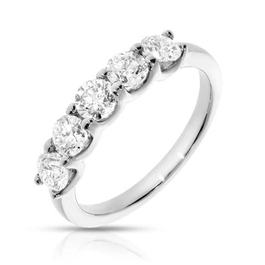 Encircling the finger like the eternal dance of stars, this ring symbolizes infinity and enduring love. Perfect for anniversaries.