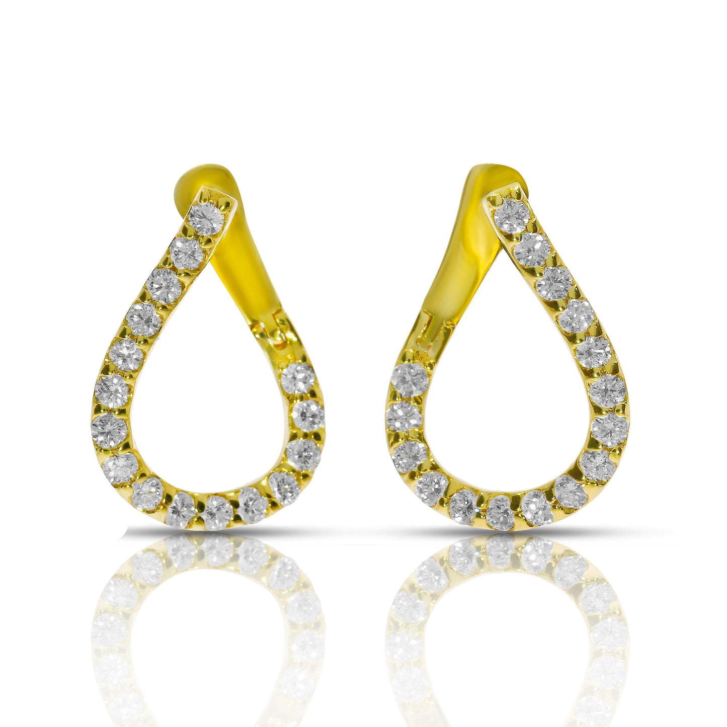 Diamond Drop Earrings – Tears of the Moon | Origins