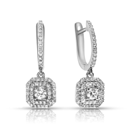 Silver Pendant with Round Diamond – Eternal Grace | Origins