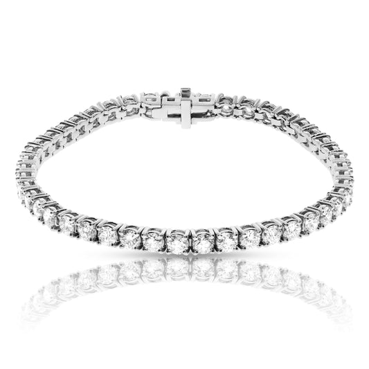 Diamond Bangle Bracelet – Celestial Radiance