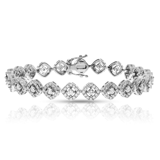 Diamond Tennis Bracelet – Celestial Harmony