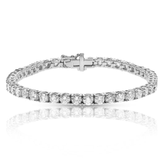 Diamond Tennis Bracelet – Celestial Cascade