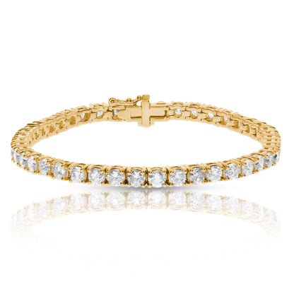 Diamond Tennis Bracelet – Celestial Cascade