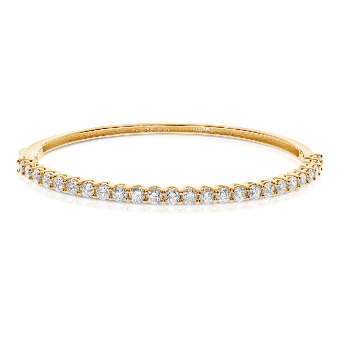 Diamond Bangle Bracelet – Elysian Circles |