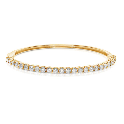 Diamond Bangle Bracelet – Elysian Circles |