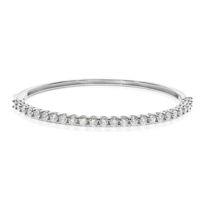 Diamond Bangle Bracelet – Elysian Circles |