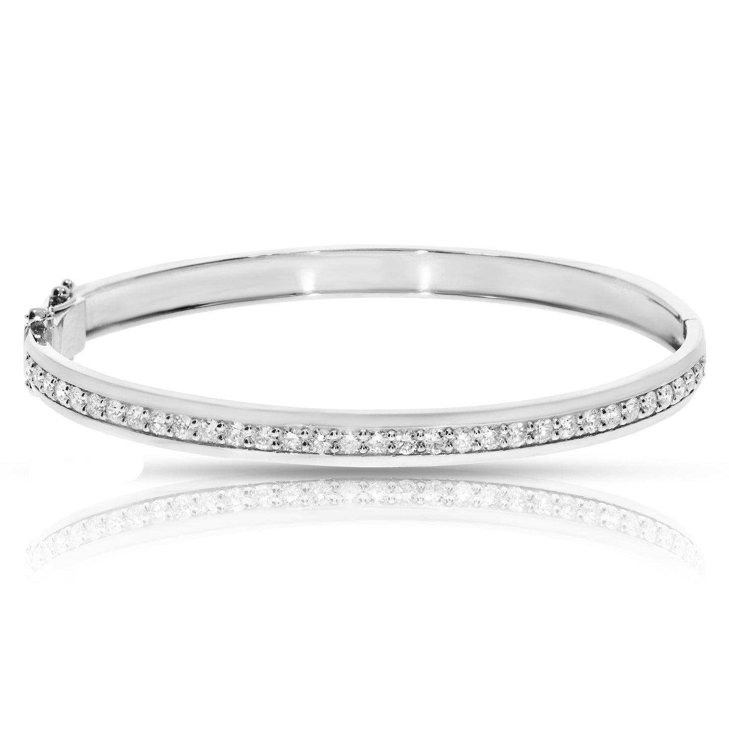 Diamond Bangle Bracelet – Aurora's Embrace | Origins