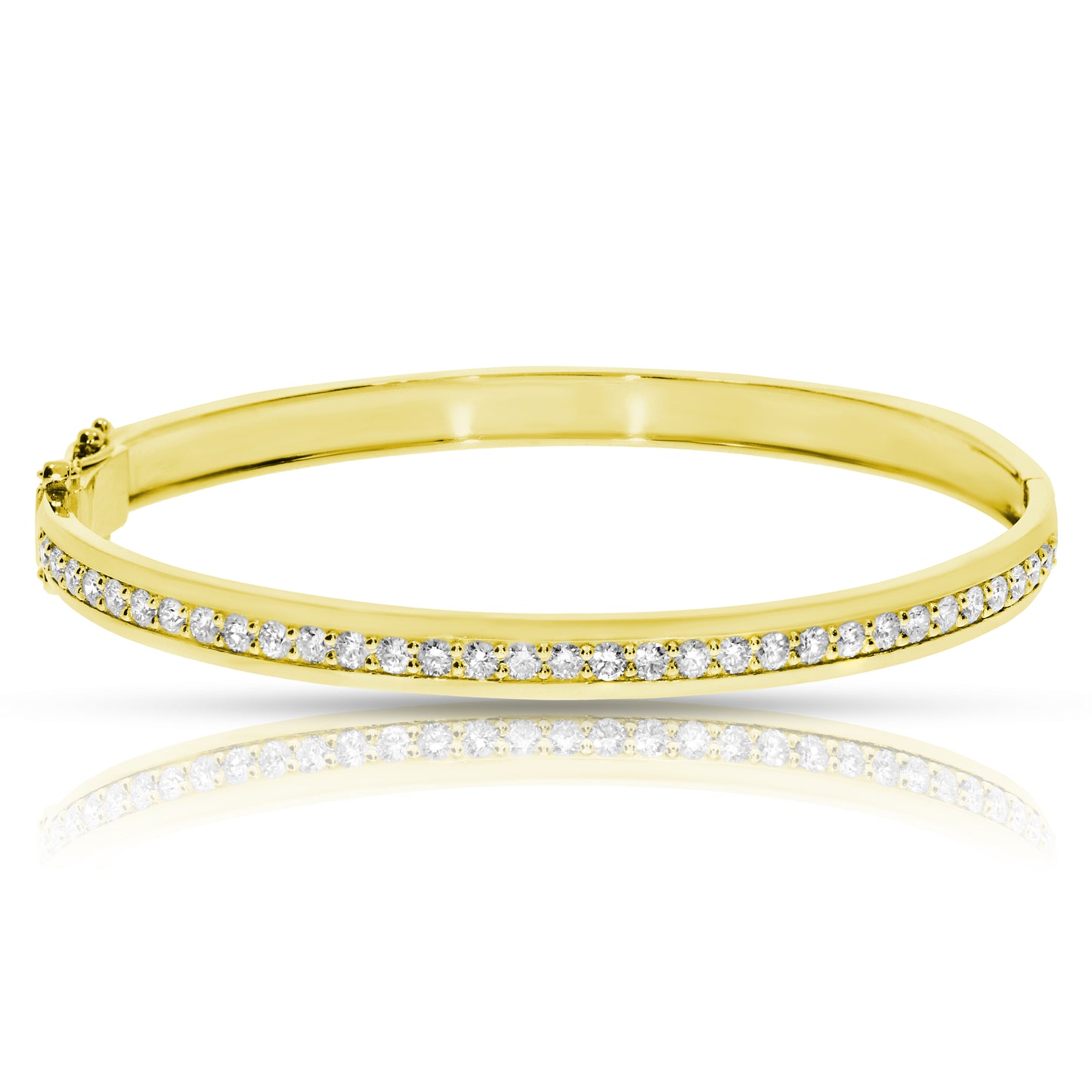 Diamond Bangle Bracelet – Aurora's Embrace | Origins