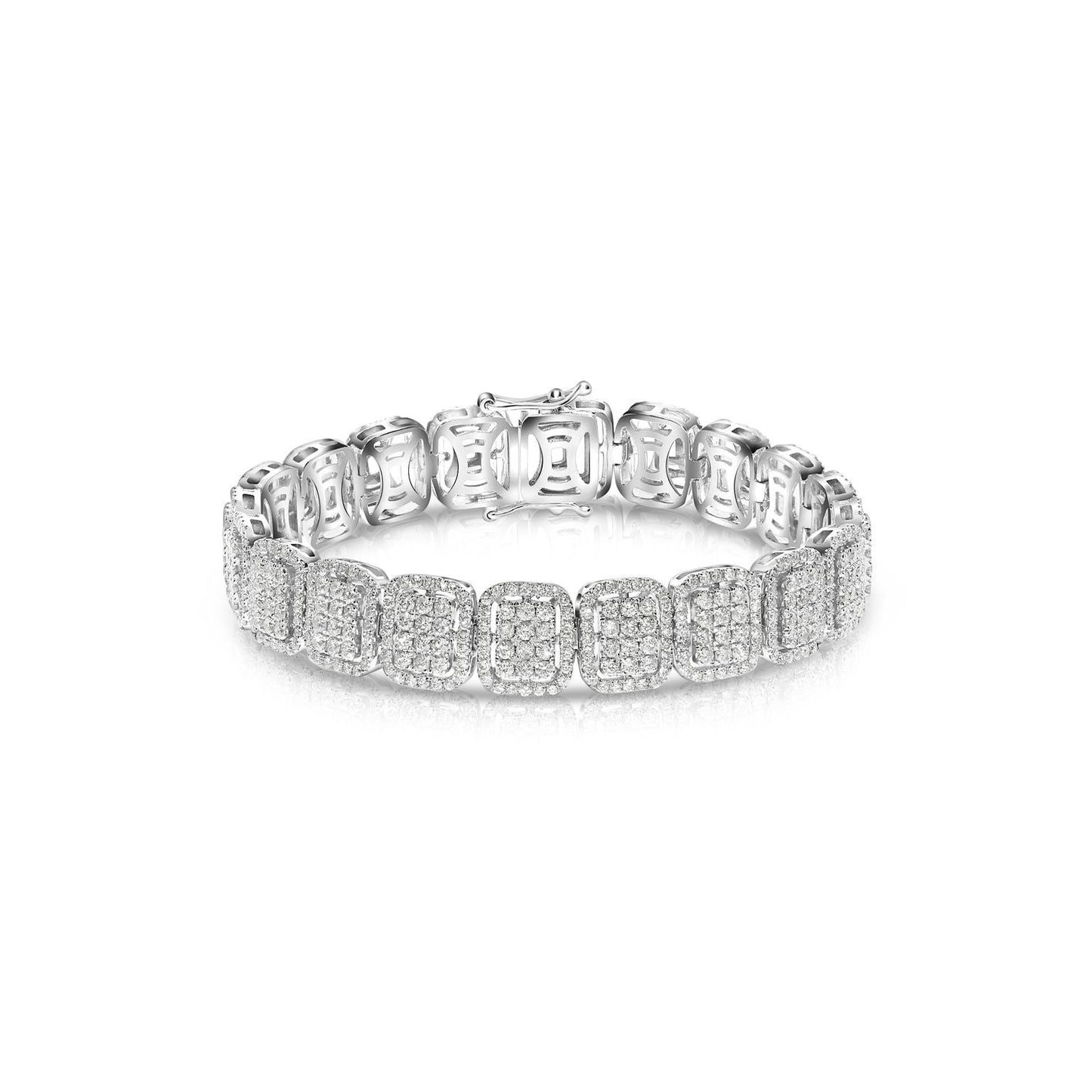 8 Karat Diamant Tennisarmband Majestic