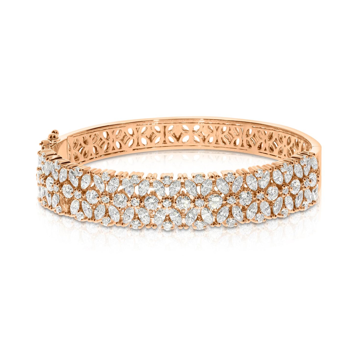 Bracelet in Gold with Marquise Diamonds – Celestial Cascade | Lunar Elegance