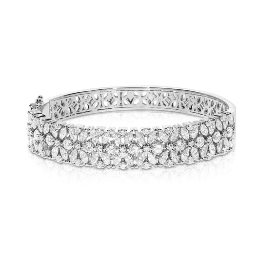 Bracelet in Gold with Marquise Diamonds – Celestial Cascade | Lunar Elegance