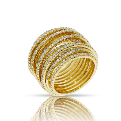 2,50 Karat Diamant Ewigkeitsring Grace of Lines