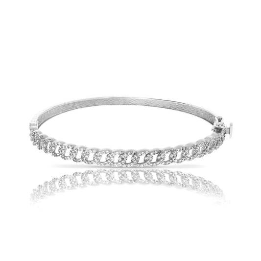 Bracelet jonc Grace en diamant 1 carat
