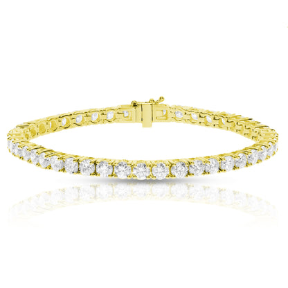Diamond Tennis Bracelet – “Lunar Radiance”